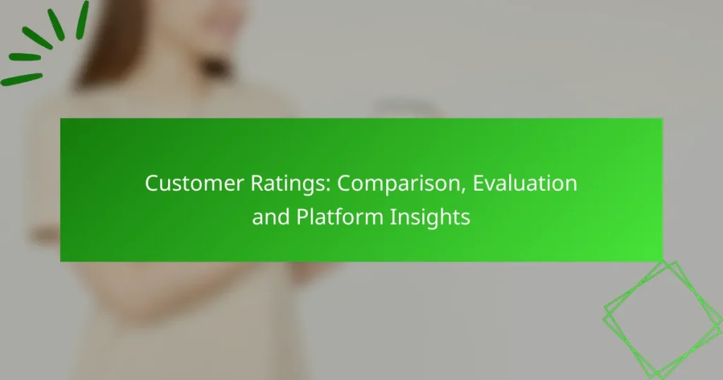 Рейтинги клиентов: сравнение, оценка и аналитика платформы