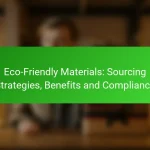 Eco-Friendly Materials: Sourcing Strategies, Benefits and Compliance