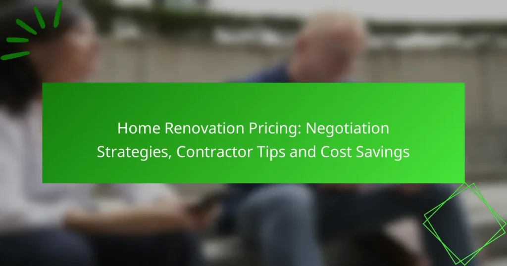 Ценообразование ремонта дома: стратегии переговоров, советы подрядчиков и экономия средств