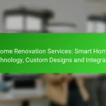 Home Renovation Services: Smart Home Technology, Custom Designs and Integration