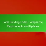 Local Building Codes: Compliance, Requirements and Updates